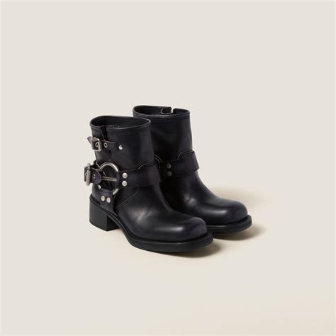 miu miu botas|Miu Miu Ankle Boots & Booties for Women .